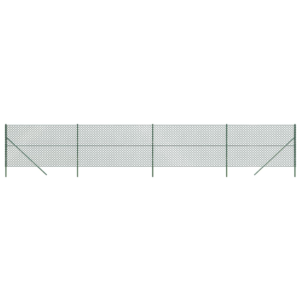 Gard de plasă de sârmă, verde, 1,4x10 m Lando - Lando