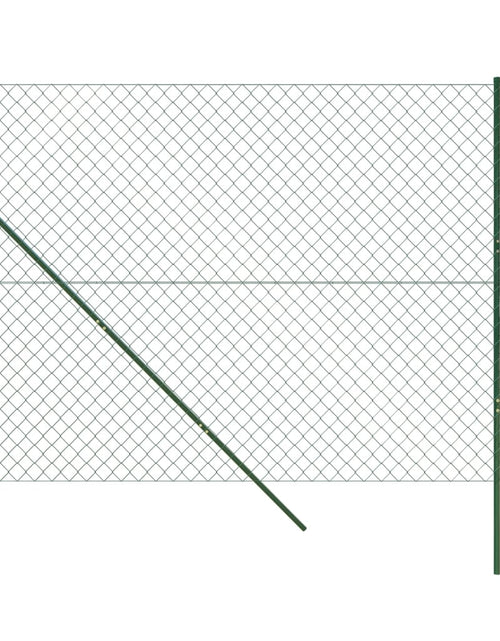 Încărcați imaginea în vizualizatorul Galerie, Gard de plasă de sârmă, verde, 1,4x10 m Lando - Lando
