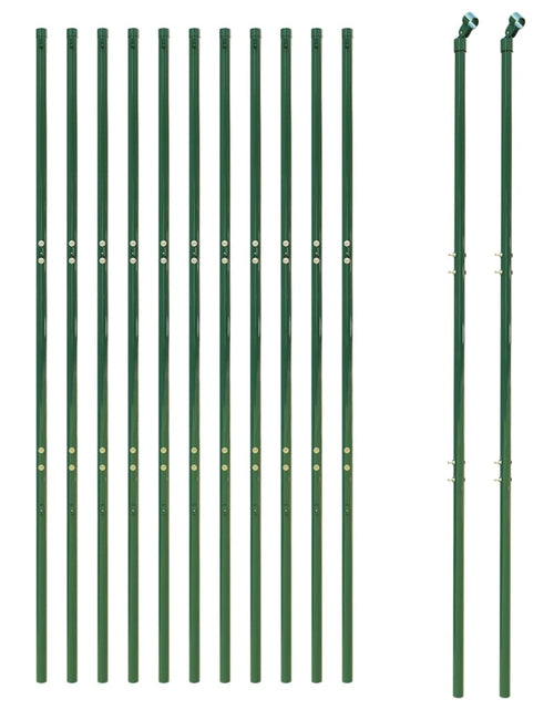 Загрузите изображение в средство просмотра галереи, Gard de plasă de sârmă, verde, 1,6x25 m Lando - Lando
