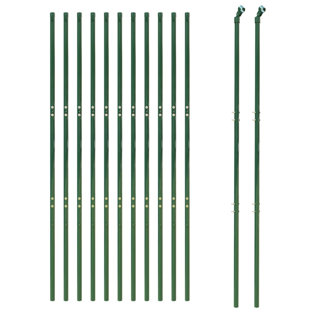 Gard de plasă de sârmă, verde, 1,6x25 m Lando - Lando