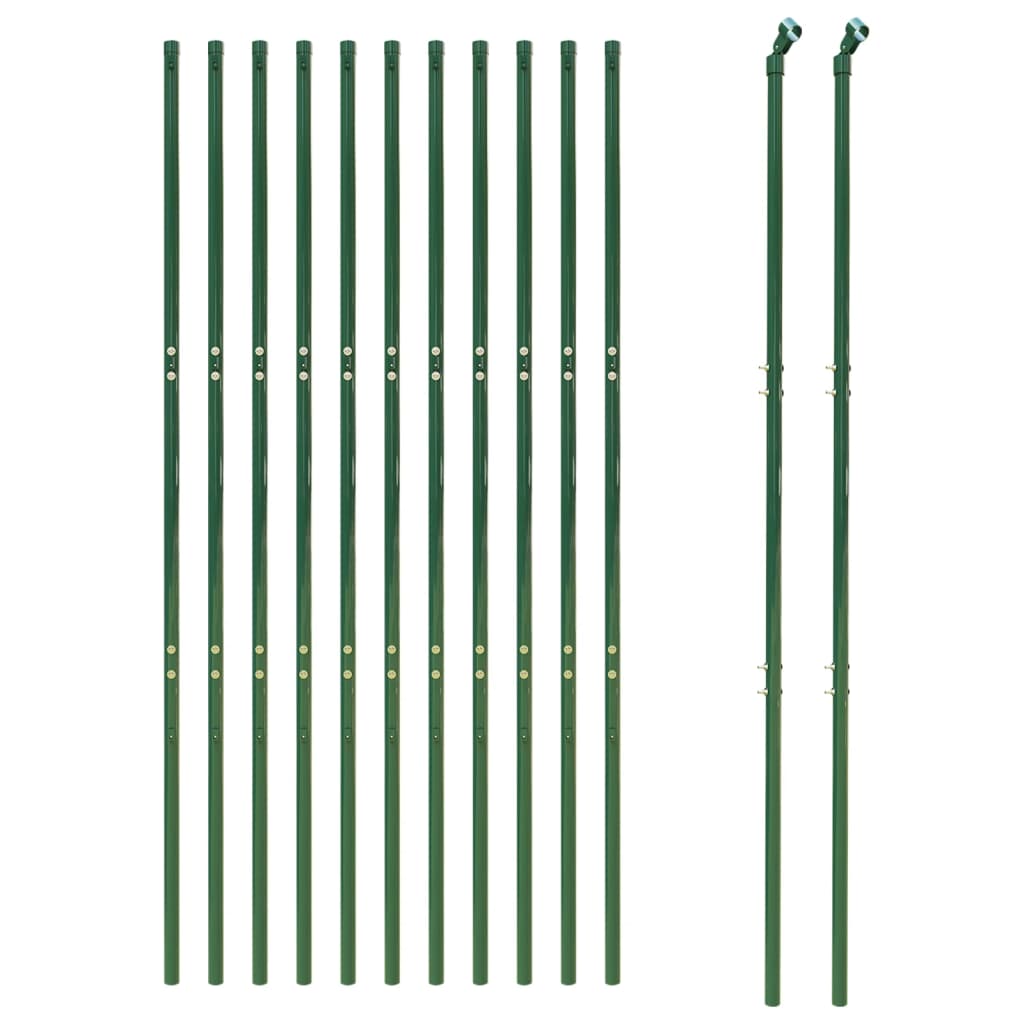 Gard de plasă de sârmă, verde, 1,8x25 m Lando - Lando