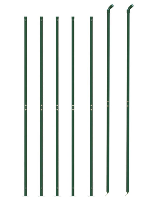 Загрузите изображение в средство просмотра галереи, Gard plasă de sârmă cu bordură, verde, 2x10 m Lando - Lando
