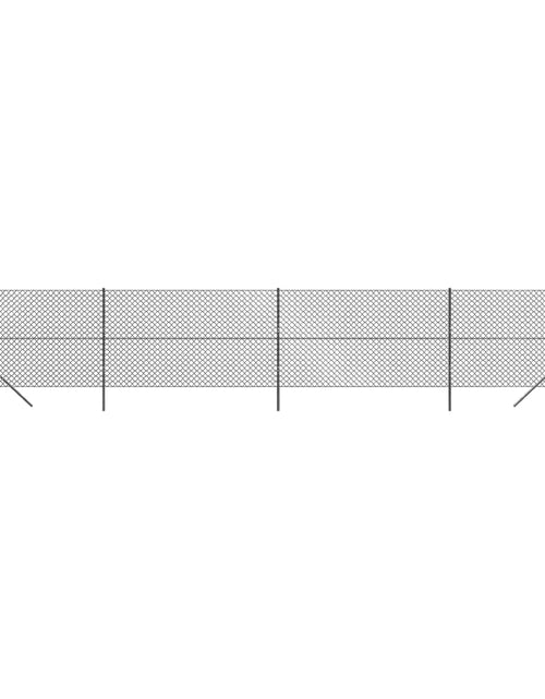 Загрузите изображение в средство просмотра галереи, Gard plasă de sârmă, antracit, 1,6x10 m Lando - Lando
