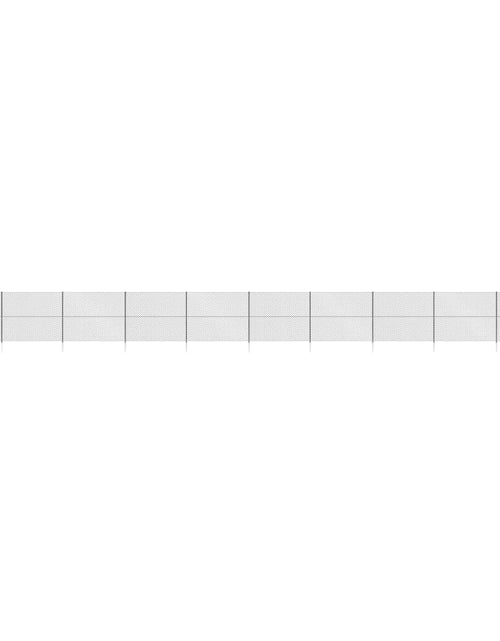 Încărcați imaginea în vizualizatorul Galerie, Gard plasă de sârmă cu țăruși de fixare, antracit, 2,2x25 m Lando - Lando
