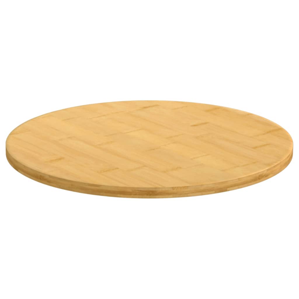 Blat de masă, Ø30x1,5 cm, bambus - Lando