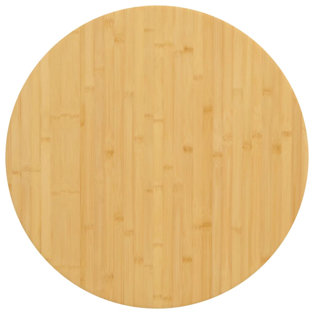 Blat de masă, Ø70x1,5 cm, bambus - Lando