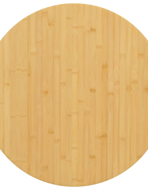 Загрузите изображение в средство просмотра галереи, Blat de masă, Ø90x1,5 cm, bambus - Lando
