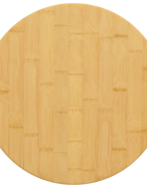 Загрузите изображение в средство просмотра галереи, Blat de masă, Ø40x2,5 cm, bambus - Lando

