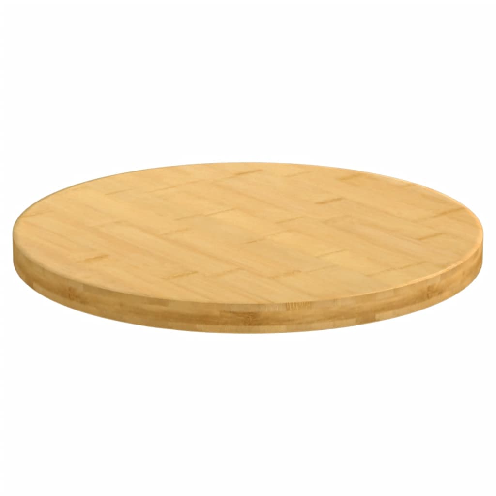 Blat de masă, Ø40x2,5 cm, bambus - Lando
