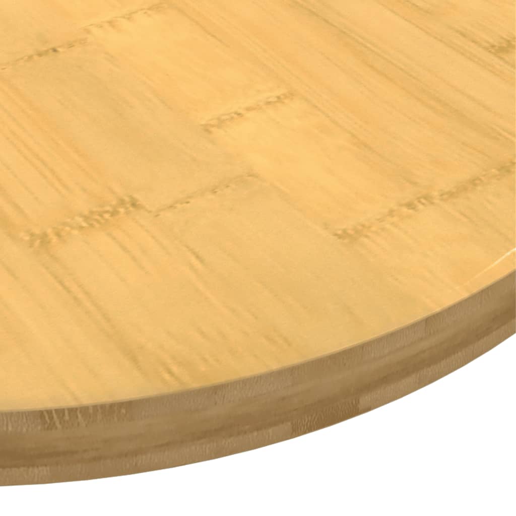 Blat de masă, Ø80x2,5 cm, bambus - Lando