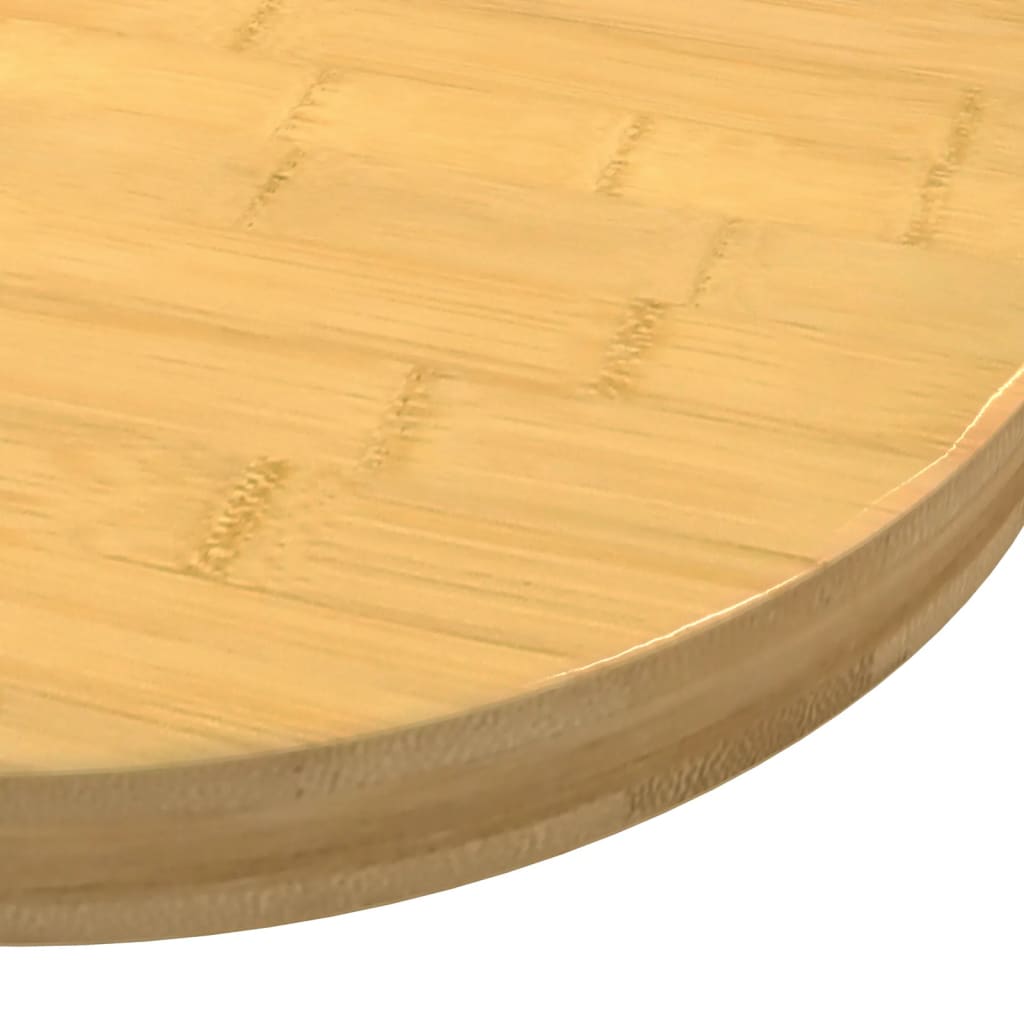 Blat de masă, Ø60x4 cm, bambus - Lando