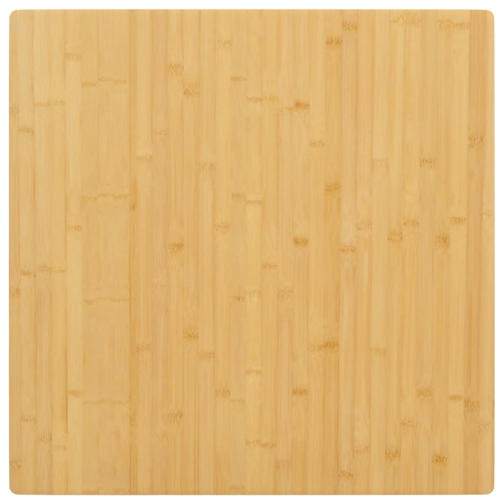 Blat de masă, 70x70x1,5 cm, bambus - Lando