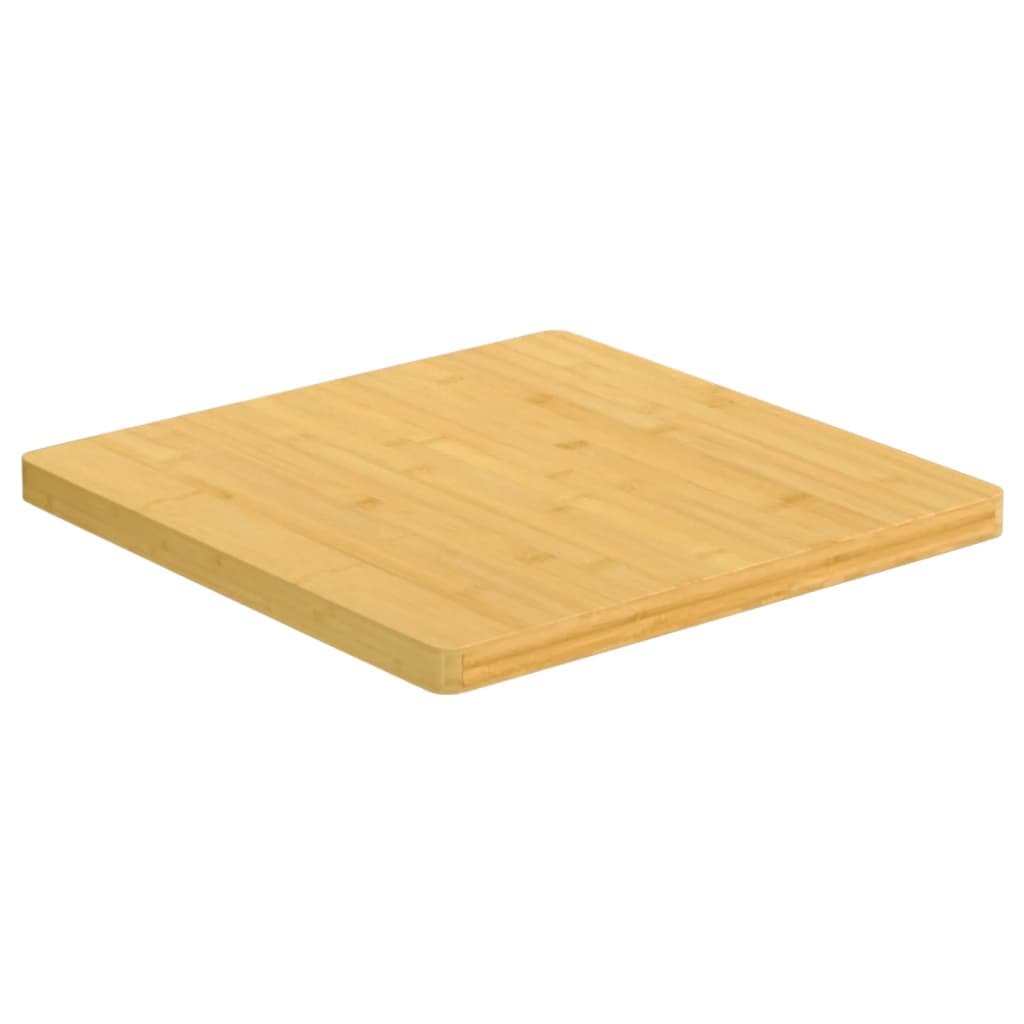 Blat de masă, 50x50x2,5 cm, bambus - Lando