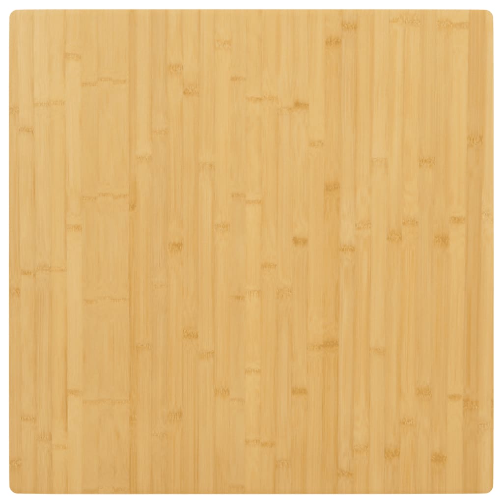 Blat de masă, 90x90x2,5 cm, bambus - Lando