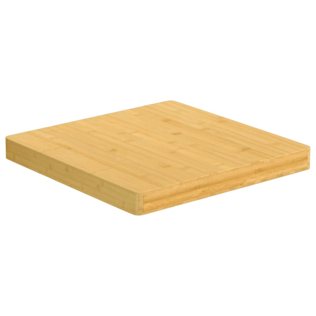 Blat de masă, 50x50x4 cm, bambus - Lando