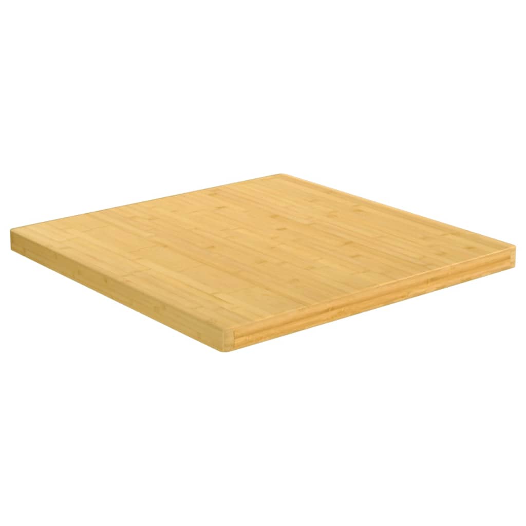 Blat de masă, 70x70x4 cm, bambus - Lando