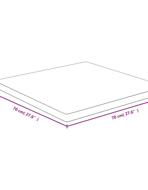 Загрузите изображение в средство просмотра галереи, Blat de masă, 70x70x4 cm, bambus - Lando
