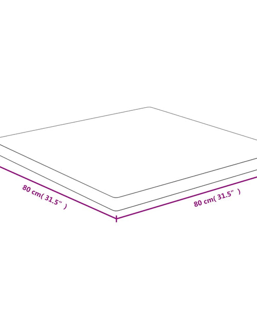 Загрузите изображение в средство просмотра галереи, Blat de masă, 80x80x4 cm, bambus - Lando

