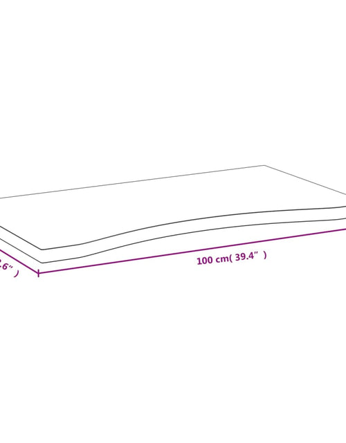 Загрузите изображение в средство просмотра галереи, Blat de birou, 100x60x4 cm, bambus Lando - Lando
