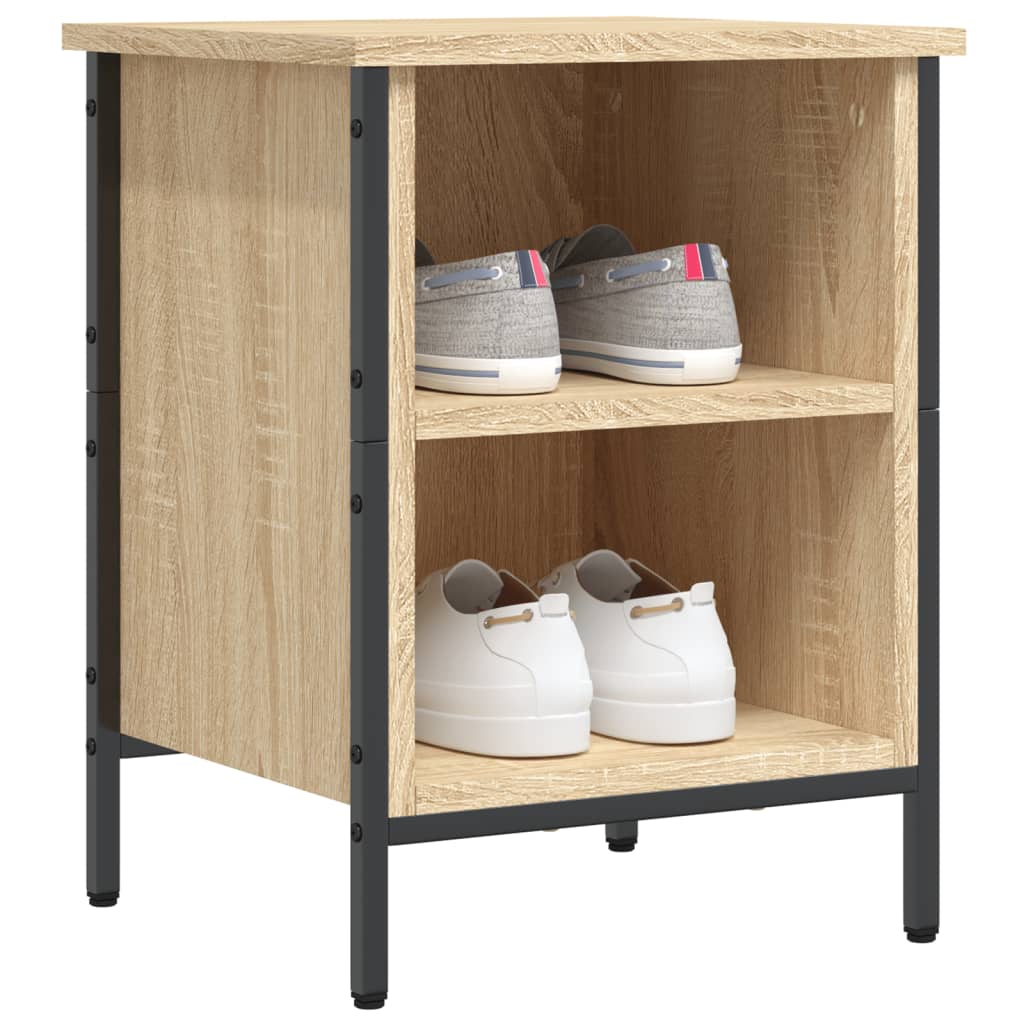 Dulap pentru pantofi, stejar sonoma, 38x35x50 cm, lemn compozit Lando - Lando