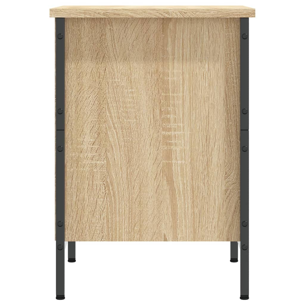 Dulap pentru pantofi, stejar sonoma, 38x35x50 cm, lemn compozit Lando - Lando