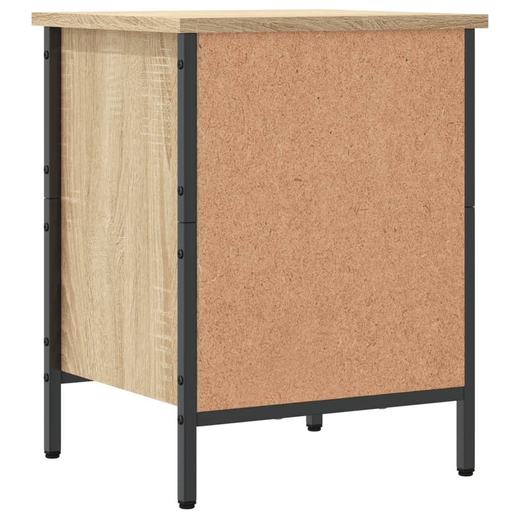 Dulap pentru pantofi, stejar sonoma, 38x35x50 cm, lemn compozit Lando - Lando