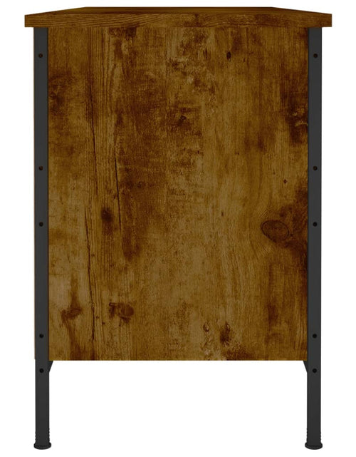 Încărcați imaginea în vizualizatorul Galerie, Pantofar, stejar fumuriu, 100x35x50 cm, lemn prelucrat - Lando
