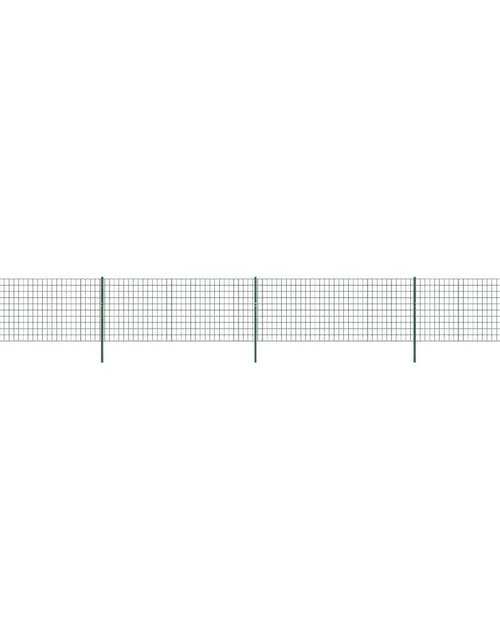 Încărcați imaginea în vizualizatorul Galerie, Gard plasă de sârmă verde 0,8x10 m, oțel galvanizat Lando - Lando
