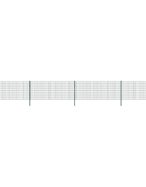 Загрузите изображение в средство просмотра галереи, Gard plasă de sârmă, verde, 1x10 m, oțel galvanizat Lando - Lando
