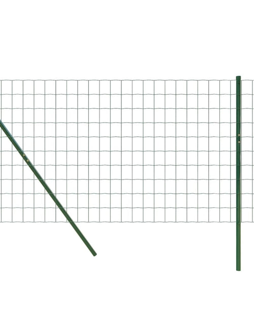 Încărcați imaginea în vizualizatorul Galerie, Gard plasă de sârmă, verde, 1x10 m, oțel galvanizat Lando - Lando
