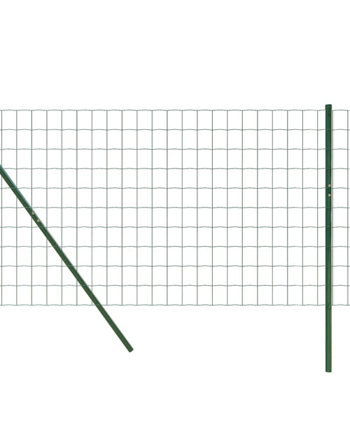 Загрузите изображение в средство просмотра галереи, Gard plasă de sârmă, verde, 0,8x25 m, oțel galvanizat Lando - Lando
