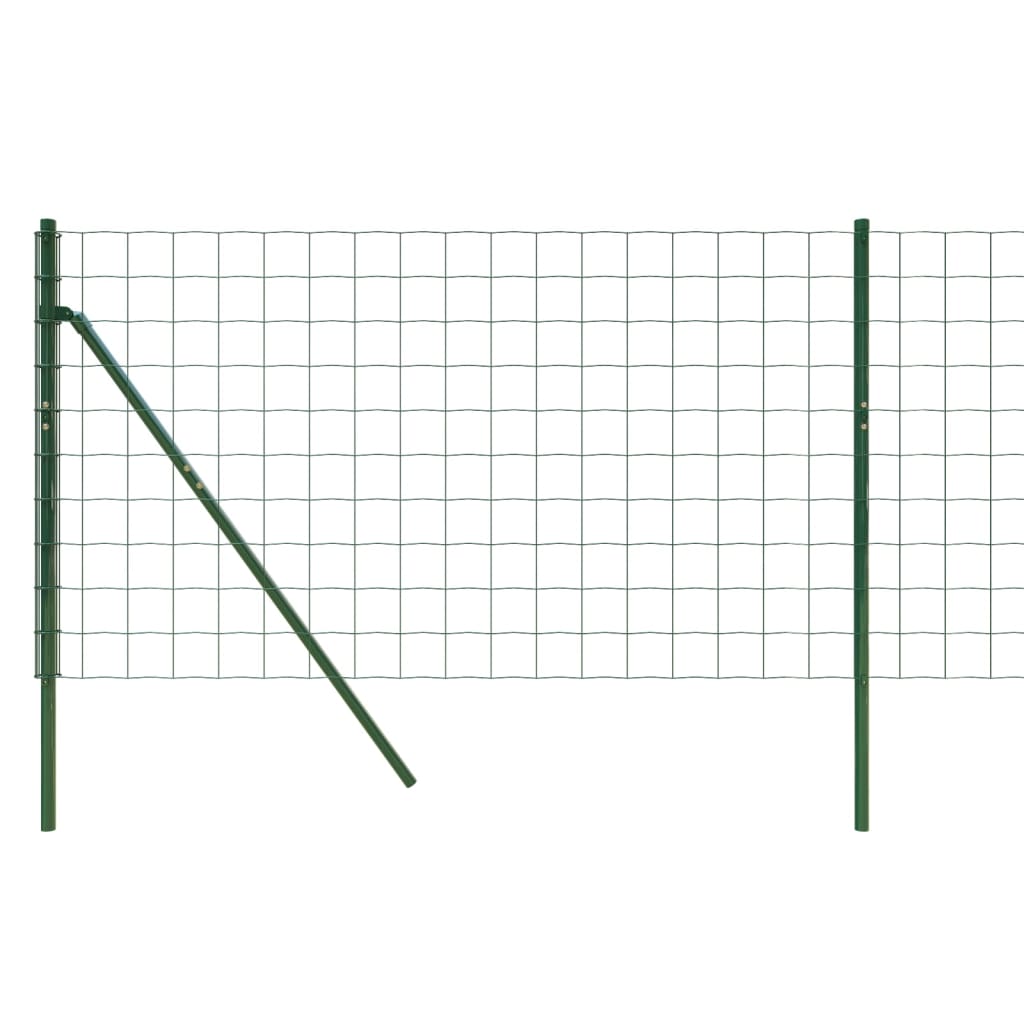 Gard plasă de sârmă, verde, 1,1x10 m, oțel galvanizat Lando - Lando