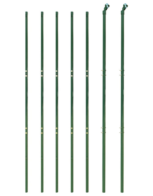 Загрузите изображение в средство просмотра галереи, Gard plasă de sârmă, verde, 2,2x10 m, oțel galvanizat Lando - Lando

