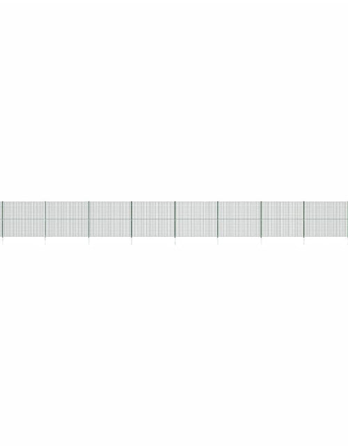 Загрузите изображение в средство просмотра галереи, Gard plasă de sârmă cu țăruși de fixare, verde, 2,2x25 m Lando - Lando
