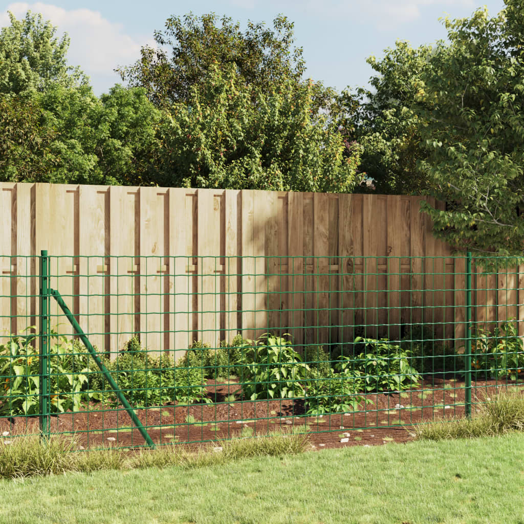 Gard plasă de sârmă cu țăruși de fixare, verde, 0,8x25 m Lando - Lando