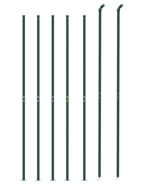 Загрузите изображение в средство просмотра галереи, Gard plasă de sârmă cu bordură, verde, 1,4x10 m Lando - Lando
