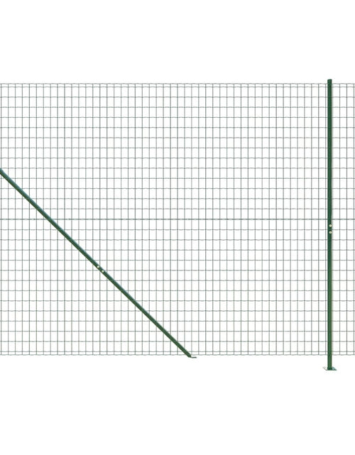 Загрузите изображение в средство просмотра галереи, Gard plasă de sârmă cu bordură, verde, 2x10 m Lando - Lando
