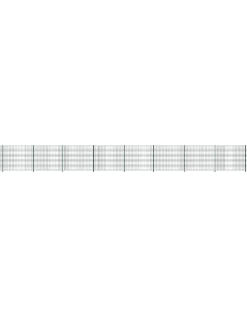 Загрузите изображение в средство просмотра галереи, Gard plasă de sârmă cu bordură, verde, 1,6x25 m Lando - Lando
