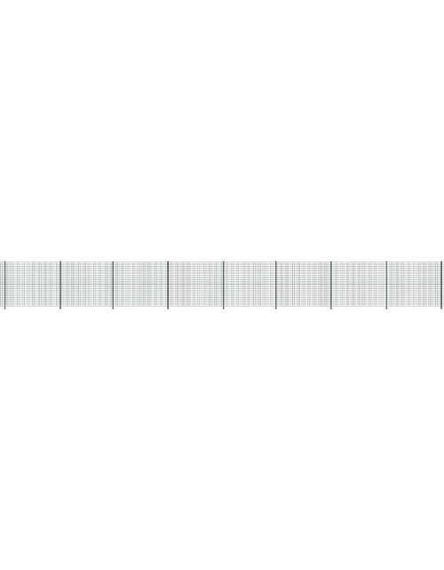 Загрузите изображение в средство просмотра галереи, Gard plasă de sârmă cu bordură, verde, 2,2x25 m Lando - Lando
