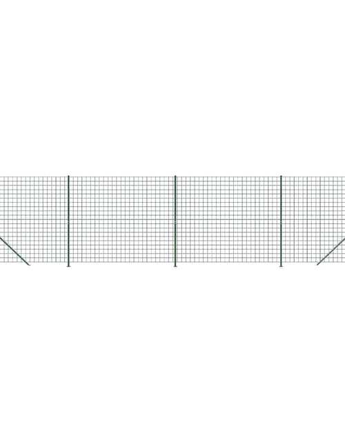 Загрузите изображение в средство просмотра галереи, Gard plasă de sârmă cu bordură, verde, 1,6x10 m Lando - Lando
