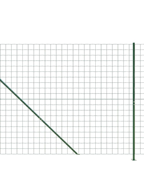 Încărcați imaginea în vizualizatorul Galerie, Gard plasă de sârmă cu bordură, verde, 2,2x10 m - Lando
