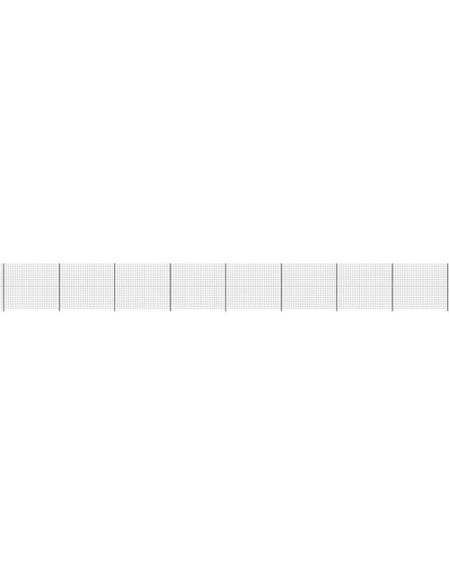 Загрузите изображение в средство просмотра галереи, Gard plasă de sârmă cu bordură, antracit, 2x25 m Lando - Lando
