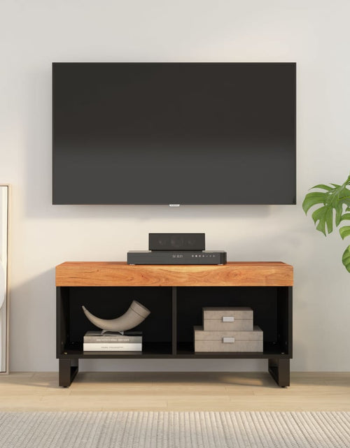 Загрузите изображение в средство просмотра галереи, Comodă TV, 85x33x43,5 cm, lemn masiv de acacia - Lando
