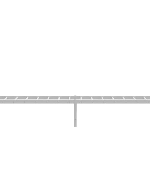 Încărcați imaginea în vizualizatorul Galerie, Cadru de pat metalic cu tăblie de cap/picioare, alb, 80x200 cm - Lando
