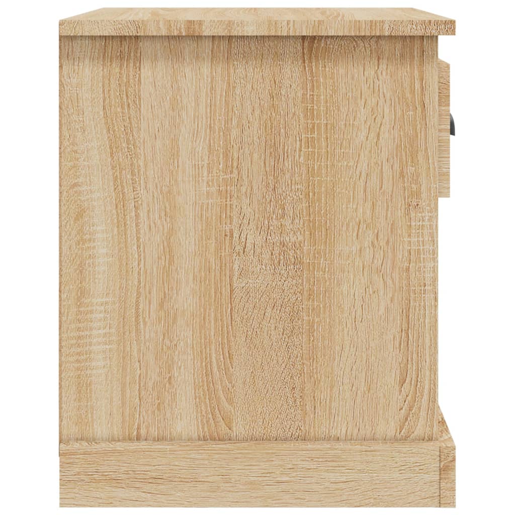 Noptiere, 2 buc., stejar sonoma, 39x39x47,5 cm, lemn prelucrat - Lando