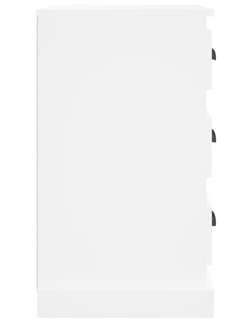 Загрузите изображение в средство просмотра галереи, Noptieră, alb, 39x39x67 cm, lemn prelucrat - Lando
