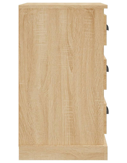 Încărcați imaginea în vizualizatorul Galerie, Noptieră, stejar sonoma, 39x39x67 cm, lemn prelucrat - Lando
