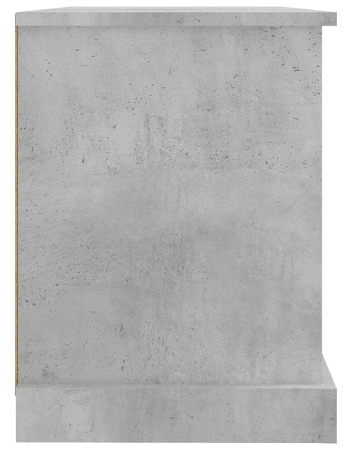 Încărcați imaginea în vizualizatorul Galerie, Comodă TV, gri beton, 73x35,5x47,5 cm, lemn prelucrat Lando - Lando
