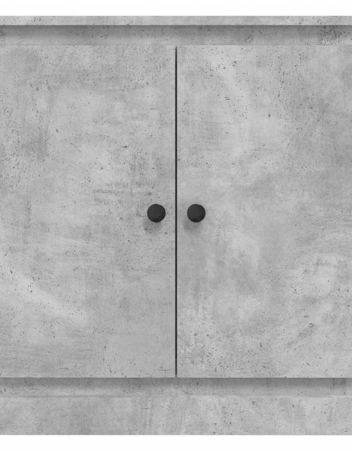 Загрузите изображение в средство просмотра галереи, Servantă, gri beton, 70x35,5x67,5 cm, lemn prelucrat - Lando
