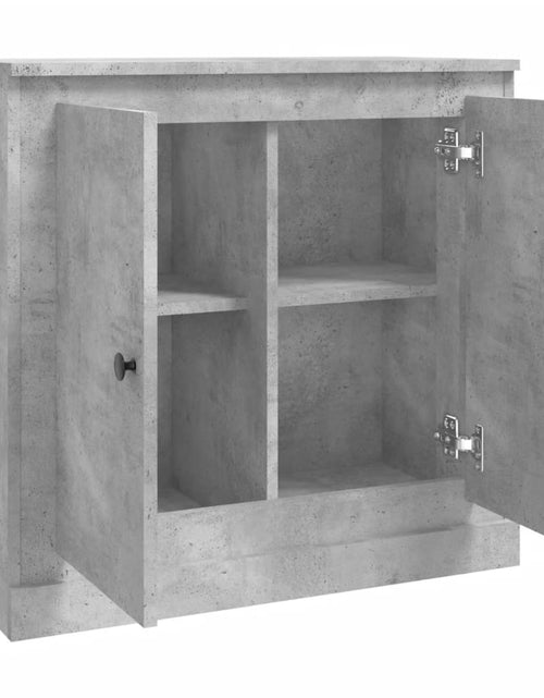 Загрузите изображение в средство просмотра галереи, Servantă, gri beton, 70x35,5x67,5 cm, lemn prelucrat - Lando
